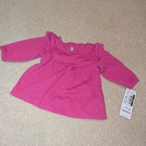Nwot Carter's newborn 0M pink top